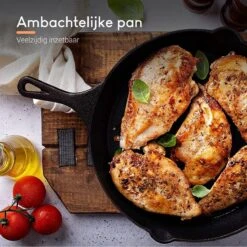 Ocina Gietijzeren Pan – ø30,5cm - Skillet - Koekenpan – Hapjespan – Koekenpan Inductie – Koekenpannenset - Gietijzeren Pan Bbq - Gietijzer 14 Ocina Gietijzeren Pan – ø30,5cm - Skillet - Koekenpan – Hapjespan – Koekenpan Inductie – Koekenpannenset - Gietijzeren Pan Bbq - Gietijzer -Kookgerei Koning Verkoop 1200x1200 4369
