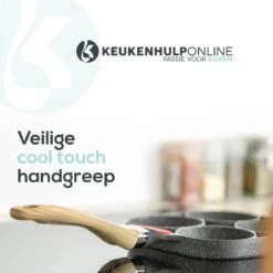 Culistar Pannenkoekenpan Inductie - Pancake Pan - Omeletpan - Omeletmaker - Eierpan - Inclusief Receptenboekje 12 Culistar Pannenkoekenpan Inductie - Pancake Pan - Omeletpan - Omeletmaker - Eierpan - Inclusief Receptenboekje -Kookgerei Koning Verkoop 1200x1200 4723