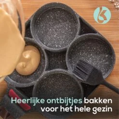 Culistar Pannenkoekenpan Inductie - Pancake Pan - Omeletpan - Omeletmaker - Eierpan - Inclusief Receptenboekje 18 Culistar Pannenkoekenpan Inductie - Pancake Pan - Omeletpan - Omeletmaker - Eierpan - Inclusief Receptenboekje -Kookgerei Koning Verkoop 1200x1200 4728