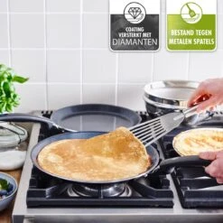 GreenPan Essentials Pannenkoekenpan 24cm - Zwart - Inductie - PFAS-vrij -Kookgerei Koning Verkoop 1200x1200 4751