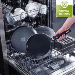 GreenPan Essentials Pannenkoekenpan 24cm - Zwart - Inductie - PFAS-vrij -Kookgerei Koning Verkoop 1200x1200 4752
