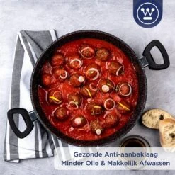 Westinghouse Hapjespan Inductie - Ø 32 Cm - Zwart Marmer - Met Deksel 15 Westinghouse Hapjespan Inductie - Ø 32 Cm - Zwart Marmer - Met Deksel -Kookgerei Koning Verkoop 1200x1200 4850