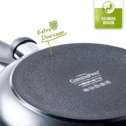 GreenPan Cambridge Hapjespan Met Deksel 24cm - Zwart - Inductie - PFAS-vrij 37 GreenPan Cambridge Hapjespan Met Deksel 24cm - Zwart - Inductie - PFAS-vrij -Kookgerei Koning Verkoop 1200x1200 4884