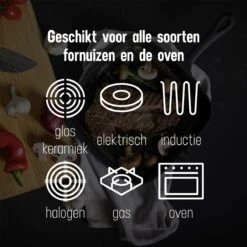 Daumonet Auguste Noir Gietijzeren Grillpan - Steakpan Zwart - PFAS & PFOA Vrij - Vierkant Met Schenktuit - 23,5 Cm - 2 Liter - Emaille - Alle Warmtebronnen - Elektrisch - Gas - Halogeen - Inductie - Keramisch 14 Daumonet Auguste Noir Gietijzeren Grillpan - Steakpan Zwart - PFAS & PFOA Vrij - Vierkant Met Schenktuit - 23,5 Cm - 2 Liter - Emaille - Alle Warmtebronnen - Elektrisch - Gas - Halogeen - Inductie - Keramisch -Kookgerei Koning Verkoop 1200x1200 4922