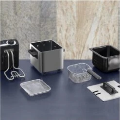 Frituurmachine Cecotec Cleanfry 1,5 L 1000W Roestvrij Staal -Kookgerei Koning Verkoop 1200x1200 4968