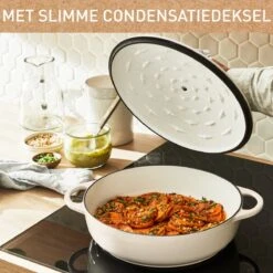 Tefal LOV Lage Braadpan - 3.8L - Ø28 Cm - Beige -Kookgerei Koning Verkoop 1200x1200 4977