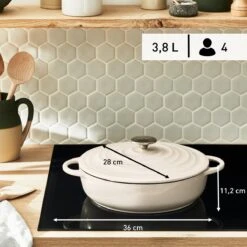 Tefal LOV Lage Braadpan - 3.8L - Ø28 Cm - Beige -Kookgerei Koning Verkoop 1200x1200 4978