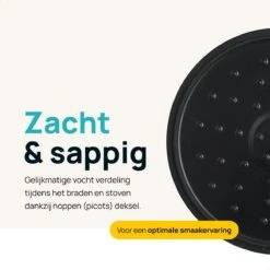 MOA Gietijzeren Braadpan - Inhoud 4,75 Liter - 26CM - Rond - Alle Warmtebronnen - Ook Voor Inductie - Gewicht 5,8 Kg - Bordeaux Rood - MC26BR 14 MOA Gietijzeren Braadpan - Inhoud 4,75 Liter - 26CM - Rond - Alle Warmtebronnen - Ook Voor Inductie - Gewicht 5,8 Kg - Bordeaux Rood - MC26BR -Kookgerei Koning Verkoop 1200x1200 4983