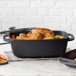 Gegoten Aluminium Braadpan - 7 L -Kookgerei Koning Verkoop 1200x1200 4998