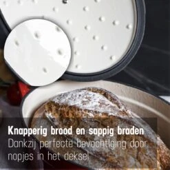 Daumonet Bocuse Rouge Gietijzeren Braadpan - Sudderpan Kersen Rood - Ovaal - Ø 29 Cm - 3 Liter - PFAS & PFOA Vrij - Emaille - Geschikt Voor Alle Warmtebronnen - Elektrisch - Gas - Halogeen - Inductie - Keramisch - Vaatwasserbestendig 12 Daumonet Bocuse Rouge Gietijzeren Braadpan - Sudderpan Kersen Rood - Ovaal - Ø 29 Cm - 3 Liter - PFAS & PFOA Vrij - Emaille - Geschikt Voor Alle Warmtebronnen - Elektrisch - Gas - Halogeen - Inductie - Keramisch - Vaatwasserbestendig -Kookgerei Koning Verkoop 1200x1200 5039