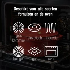 Daumonet Carême Rouge Gietijzeren Braadpan - Sudderpan Kersen Rood - Rond - Ø26 Cm - 4,4 Liter - PFAS & PFOA Vrij - Emaille - Geschikt Voor Alle Warmtebronnen - Elektrisch - Gas - Halogeen - Inductie - Keramisch - Vaatwasserbestendig 19 Daumonet Carême Rouge Gietijzeren Braadpan - Sudderpan Kersen Rood - Rond - Ø26 Cm - 4,4 Liter - PFAS & PFOA Vrij - Emaille - Geschikt Voor Alle Warmtebronnen - Elektrisch - Gas - Halogeen - Inductie - Keramisch - Vaatwasserbestendig -Kookgerei Koning Verkoop 1200x1200 5064