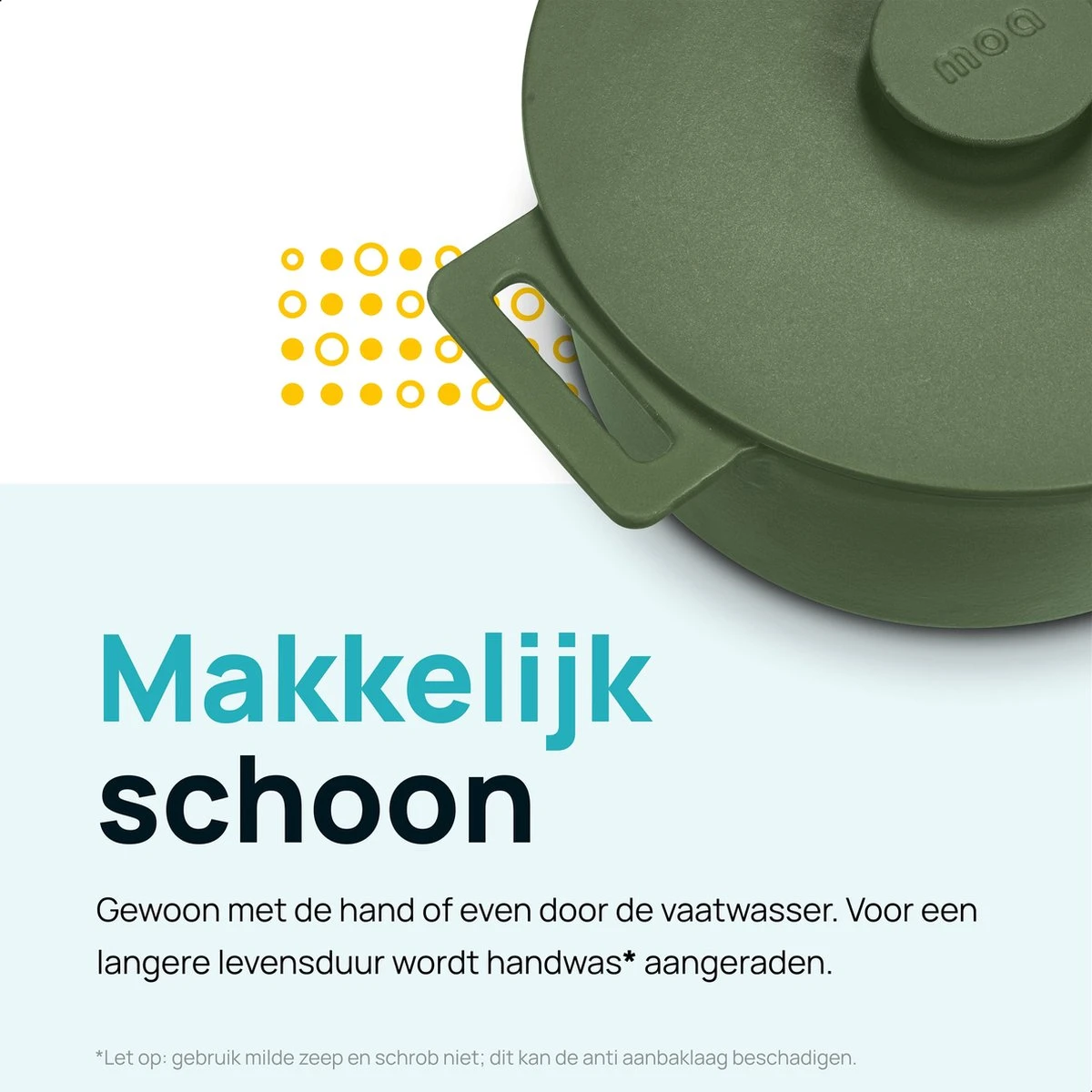 MOA Gietijzeren Braadpan - Inhoud 4,75 Liter - 26CM - Rond - Alle Warmtebronnen - Ook Voor Inductie - Gewicht 5,8 Kg - Olijfgroen - MC26OG 9 MOA Gietijzeren Braadpan - Inhoud 4,75 Liter - 26CM - Rond - Alle Warmtebronnen - Ook Voor Inductie - Gewicht 5,8 Kg - Olijfgroen - MC26OG - Afbeelding 9