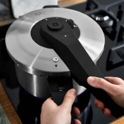 Springlane Roestvrijstalen Snelkookpan - Inductie - Pressure Cooker - 6,0 L Met Stoommand -Kookgerei Koning Verkoop 1200x1200 5209