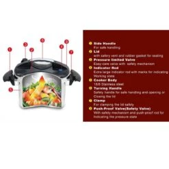 Royalty Line RL-PS10; Snelkookpan 10L 3 Royalty Line RL-PS10; Snelkookpan 10L -Kookgerei Koning Verkoop 1200x1200 5210