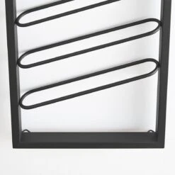 IN.HOMEXL Brickk Hangend Wijnrek - Industrieel Flessenrek - Minimalistisch - Zwart - Metaal - Voor 8 Wijnflessen - 40 X 7 X 120 Cm -Kookgerei Koning Verkoop 1200x1200 5399