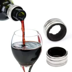 MD-Goods ® Kurkentrekker + Wijn Accessoires Giftbox – Wijnopener Set – Flesopener – Schenktuit – Corkscrew – Cadeautip – Leder – Zwart 15 MD-Goods ® Kurkentrekker + Wijn Accessoires Giftbox – Wijnopener Set – Flesopener – Schenktuit – Corkscrew – Cadeautip – Leder – Zwart -Kookgerei Koning Verkoop 1200x1200 5446