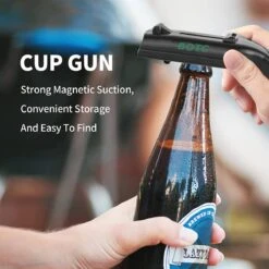 Flesopener - Bierdop Schieter - Bieropener - Bierfles Opener - Zwart -Kookgerei Koning Verkoop 1200x1200 5455