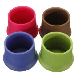 Merkloos Siliconen Wijnstoppers - Wijndoppen - 4 Kleuren - Set 4 Stuks - Herbruikbaar – Vacuum -Kookgerei Koning Verkoop 1200x1200 5458