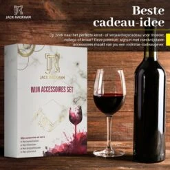 Wijnset - Wijn Accessoires - Geschenkset - Kurkentrekker - Druppelstopper - Wijnopener - Foliesnijder - Jack Rackham 11 Wijnset - Wijn Accessoires - Geschenkset - Kurkentrekker - Druppelstopper - Wijnopener - Foliesnijder - Jack Rackham -Kookgerei Koning Verkoop 1200x1200 5504