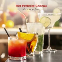 KitchenBrothers Cocktail Shaker Set - 13 Delig - Complete Set - Cadeauverpakking - 750 Ml - RVS -Kookgerei Koning Verkoop 1200x1200 5514