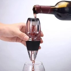Olvy Wijn Decanteerder - Wijn Beluchter - Incl. Zeef En Standaard - 3 Voudige Beluchting -Kookgerei Koning Verkoop 1200x1200 5584