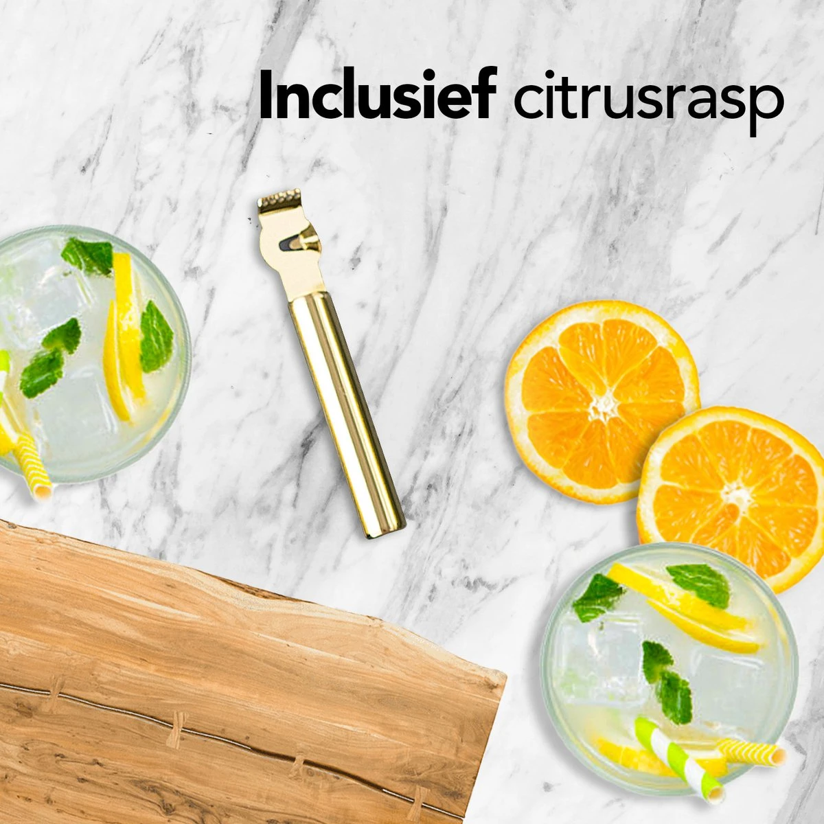 Infinity Goods Cocktailset - 15 Delige Gold Edition Cocktail Shaker Set - Luxe Cadeauverpakking - Inclusief Recepten - Goud 5 Infinity Goods Cocktailset - 15 Delige Gold Edition Cocktail Shaker Set - Luxe Cadeauverpakking - Inclusief Recepten - Goud - Afbeelding 5