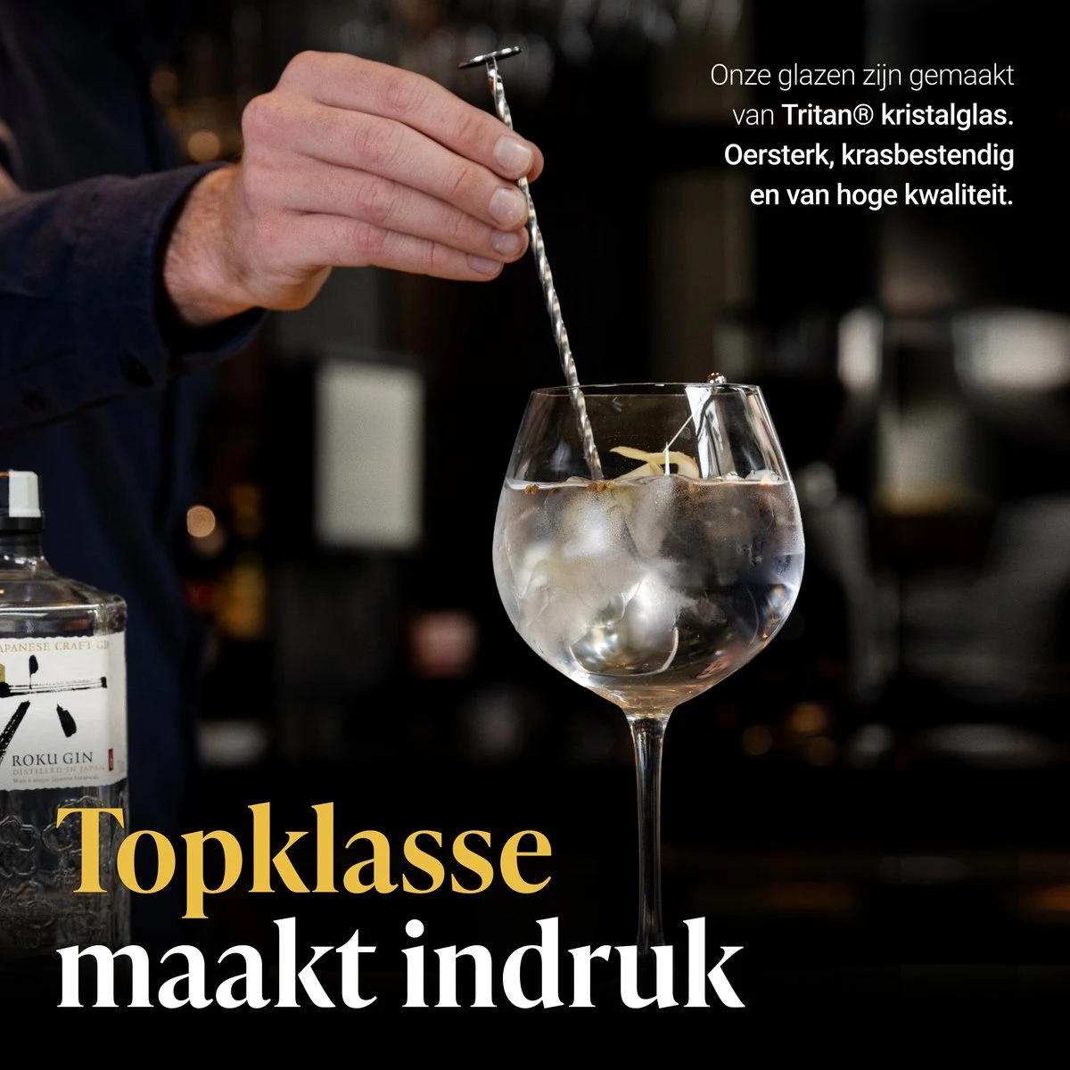 Cocora Gin Tonic Geschenkset - 12-delige RVS Cocktail Set - Tritan® Kristalglazen - Cocktail Boek - Luxe Cadeauverpakking - Zilver 3 Cocora Gin Tonic Geschenkset - 12-delige RVS Cocktail Set - Tritan® Kristalglazen - Cocktail Boek - Luxe Cadeauverpakking - Zilver - Afbeelding 3