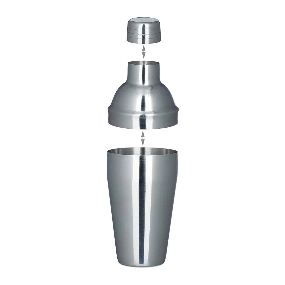 MaxxHome Cocktailset - Cocktailshaker - Cocktail Set - Maatbeker - Ijstang - Klopper - Lepel - RVS - 5 Delig 5 MaxxHome Cocktailset - Cocktailshaker - Cocktail Set - Maatbeker - Ijstang - Klopper - Lepel - RVS - 5 Delig - Afbeelding 5