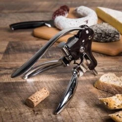 Vacu Vin Kurkentrekker Lever Horizontaal - Zwart -Kookgerei Koning Verkoop 1200x1200 5672