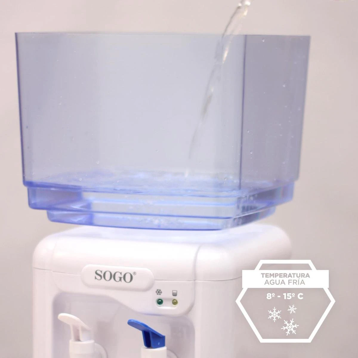 SOGO WATERKOELER 7 LITER 2 SOGO WATERKOELER 7 LITER - Afbeelding 2