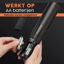 Krexs Elektrische Wijnopener – Kurkentrekker - Wijnopener - Wijn Accessoires - Flessenopener – Wijnstopper - Wijnfles Opener -Kookgerei Koning Verkoop 1200x1200 5711