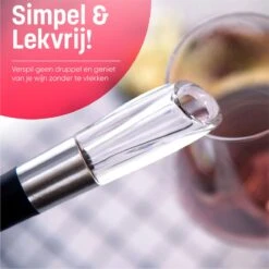 Circle Joy Wijnschenker - Wijn Schenktuit - Wijn Beluchter - Luxe Wijn Decanteerder - Bar Accessoires -Kookgerei Koning Verkoop 1200x1200 5725