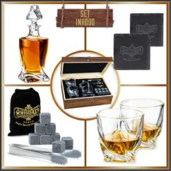 Whisiskey Whiskey Karaf - Whiskey Glazen - Luxe Whiskey Karaf Set - Decanteer Set - Whisky Set - Incl. 2 Twisted Glazen - Peaky Blinders - Cadeau Voor Man & Vrouw 13 Whisiskey Whiskey Karaf - Whiskey Glazen - Luxe Whiskey Karaf Set - Decanteer Set - Whisky Set - Incl. 2 Twisted Glazen - Peaky Blinders - Cadeau Voor Man & Vrouw -Kookgerei Koning Verkoop 1200x1200 5756
