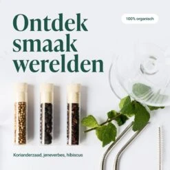 Cocora Gin Tonic Geschenkset - 12-delige RVS Cocktail Set - Tritan® Kristalglazen - Cocktail Boek - Luxe Cadeauverpakking - Rosé Goud -Kookgerei Koning Verkoop 1200x1200 5855