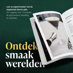 Cocora Martini Set - 9-delige RVS Cocktail Set - Cocktail Shaker - Martini Coupe Glazen - Cocktail Boek - Luxe Cadeauverpakking - Zilver -Kookgerei Koning Verkoop 1200x1200 5871