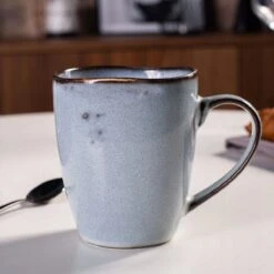 Koffiekopjes - Cappuccino Kop - Theemok - Koffiebeker - Blauw - 320ml - Set Van 6 10 Koffiekopjes - Cappuccino Kop - Theemok - Koffiebeker - Blauw - 320ml - Set Van 6 -Kookgerei Koning Verkoop 1200x1200 588