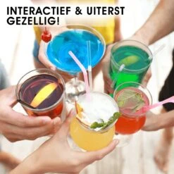 Cocktail Set - 12 Delige Cocktail Shaker Set - RVS Cocktailset Incl. Receptenboek - 750ml -Kookgerei Koning Verkoop 1200x1200 5897