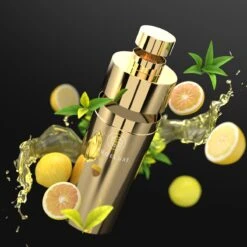 BarDeluxe® Cocktail Set - 12-Delig - Cocktailset - Cocktail Shaker Set - Inclusief Cocktail Shaker - Cocktail Recepten Boek - Cadeau Voor Man - Cadeau Voor Vrouw - Luxe Cadeauverpakking & Bewaarhoes - Cocktail Set Goud -Kookgerei Koning Verkoop 1200x1200 5906