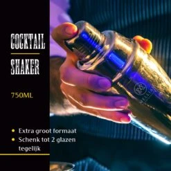 Mellian - Cocktail Set - 15-delige Cocktail Shaker Set - Inclusief Bamboe Standaard & Menukaart 11 Mellian - Cocktail Set - 15-delige Cocktail Shaker Set - Inclusief Bamboe Standaard & Menukaart -Kookgerei Koning Verkoop 1200x1200 5944