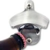 Muur Bier Opener - Muur Fles Opener Wand Flesopener - Zilver - Pless®