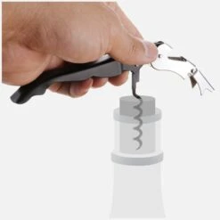 Merkloos Premium Kurkentrekker / Kelnersmes Van RVS En Kunststof - Zwart | Wijnopener | Wijn Opener | Kelners Mes | Flesopener | Bier Opener | Kelnermessen | Kurkentrekkers 5 Merkloos Premium Kurkentrekker / Kelnersmes Van RVS En Kunststof - Zwart | Wijnopener | Wijn Opener | Kelners Mes | Flesopener | Bier Opener | Kelnermessen | Kurkentrekkers -Kookgerei Koning Verkoop 1200x1200 6072