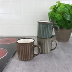 OTIX Koffiekopjes - Met Oor - Set Van 4 - Aardewerk - 250 Ml -Kookgerei Koning Verkoop 1200x1200 613