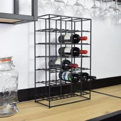 LOFT42 - Pinot Metalen Wijnrek Zwart - 24 Flessen - 20x60x41 15 LOFT42 - Pinot Metalen Wijnrek Zwart - 24 Flessen - 20x60x41 -Kookgerei Koning Verkoop 1200x1200 6197