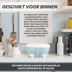 Lenga Waterdispenser 5 L - Koelkastdispenser - Drankdispenser - Tapkraan - Watertank 14 Lenga Waterdispenser 5 L - Koelkastdispenser - Drankdispenser - Tapkraan - Watertank -Kookgerei Koning Verkoop 1200x1200 6249