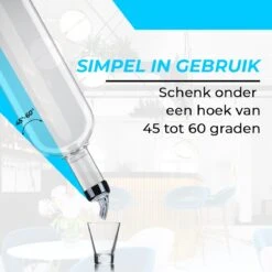 Precisie Schenktuit (3CL) Kogel Maatschenker 4 Stuks - Kogelschenktuit Voor Horeca - Transparant -Kookgerei Koning Verkoop 1200x1200 6317