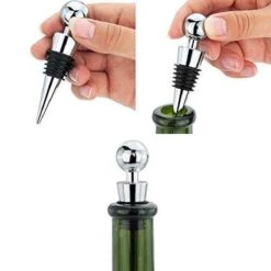 Premium Wijnafsluiters (2 Stuks) - Wijn Doppen -Kookgerei Koning Verkoop 1200x1200 6358