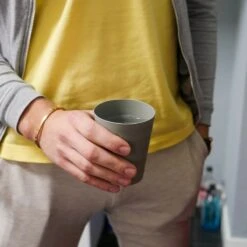 Luxe Herbruikbare Drinkbekers Van In Round – 5 Stuks – Grijs – Plastic / Kunststof – Drinkbeker Voor Volwassenen En Kinderen – Alternatief Voor Wegwerp Bekers – Drink Beker – Limonadeglazen Sapglazen – Camping Servies – Onbreekbare Glazen – Beerpong -Kookgerei Koning Verkoop 1200x1200 641