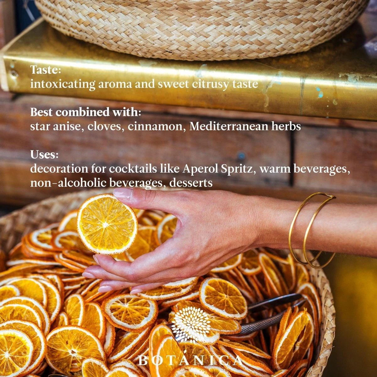 BOTANICA Gedroogde Sinaasappel Schijfjes 110 G 3 BOTANICA Gedroogde Sinaasappel Schijfjes 110 G - Afbeelding 3