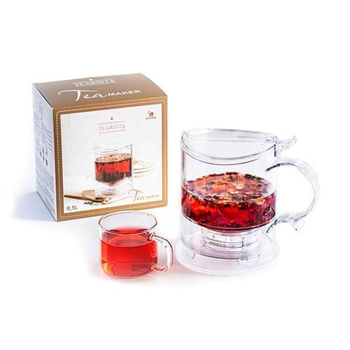 Tea Maker - Theezetter - Tearista - 0,5L - Theezeef 4 Tea Maker - Theezetter - Tearista - 0,5L - Theezeef - Afbeelding 4