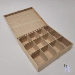 Bymi | Theedoos 12 Vaks | Opdruk But First Tea | Housewarming | Uitzet | Cadeau Voor Haar 5 Bymi | Theedoos 12 Vaks | Opdruk But First Tea | Housewarming | Uitzet | Cadeau Voor Haar -Kookgerei Koning Verkoop 1200x1200 6532